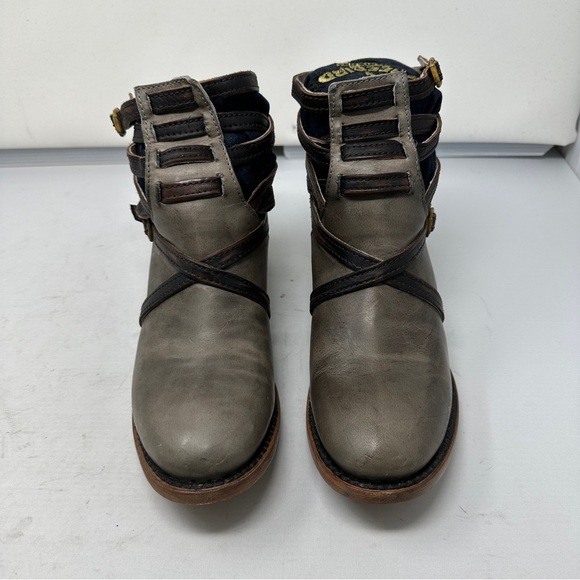 Freebird by Steven Stair Booties Size‎ 8 Bohemian Western Southwestern Leather - Picture 8 of 16